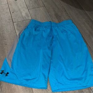 Under Armour Kid’s Blue Athletic Shorts